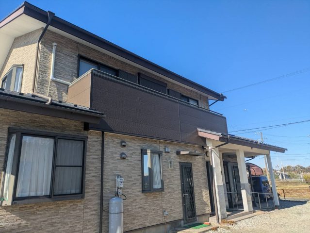 飯島町I邸ベランダカバー完成